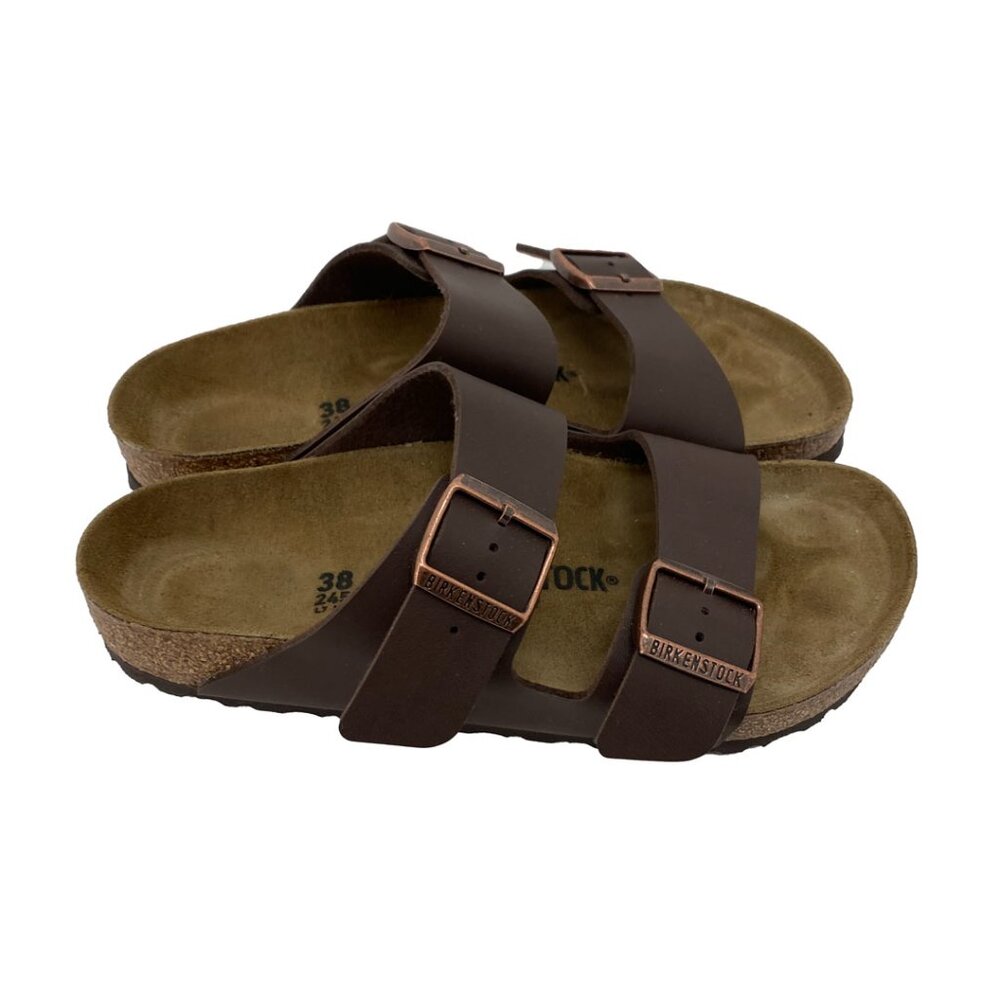Birkenstock Women's Arizona BS Sandals / Dark Brown / Regular Fit / Size 11